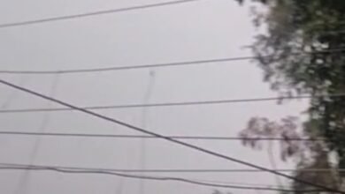 Photo of तारों के टकराने से निकलती है चिंगारी –  विद्युत विभाग पर लापरवाही  का आरोप