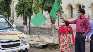 Photo of तेजस्विनी वाहन को हरी झंडी दिखाकर किया गया रवाना