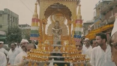 Photo of धूमधाम से मनाया गया 24वें तीर्थंकर भगवान महावीर का जन्म दिन