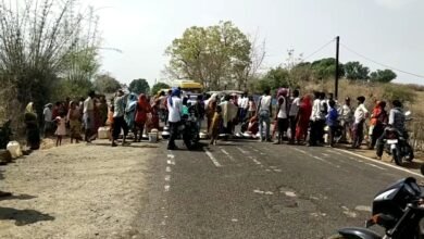 Photo of किवटी ग्राम के ग्रामीणों ने जल संकट को लेकर किया समनापुर मार्ग जाम