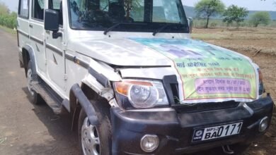 Photo of जनपद प्रत्याशी के  प्रचार वाहन को प्रतिद्वंद्वी प्रत्याशी के वाहन ने मारी टक्कर
