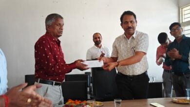 Photo of मंगल सिंह जी की भावभीनी विदाई