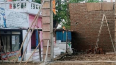 Photo of नर्मदा मंदिर परिसर में निर्माण कार्य का विवाद