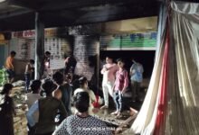 Photo of साकेत नगर में आग की घटना