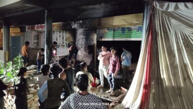 Photo of साकेत नगर में आग की घटना