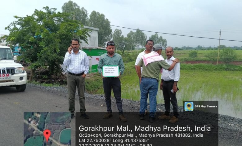 Photo of रुसा बाईपास का औचक निरीक्षण एस डी एम देवांगन पहुंचे 