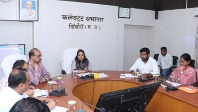 Photo of कलेक्ट्रेट सभागार में सीएम हेल्पलाइन प्रकरणों की हुई विस्तृत समीक्षा