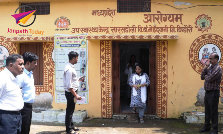 Photo of कलेक्टर नेहा मारव्या का औचक निरीक्षण