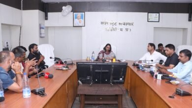 Photo of कलेक्ट्रेट सभागार में आयोजित हुई प्रेस वार्ता , मीडिया से कहा सहयोग करें । कलेक्टर श्रीमती अंजू पवन भदोरिया ने स्वास्थ्य, शिक्षा सहित कई विषयों पर की मीडिया से चर्चा