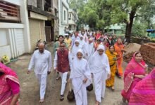 Photo of 33 वर्षों बाद आर्यिका संघ का डिंडौरी नगर में भव्य आगमन