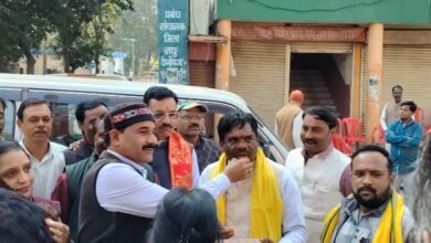 Photo of बिहार चुनाव में एनडीए की जीत पर भाजपा कार्यालय में कार्यकर्ताओं ने मनाया जश्न