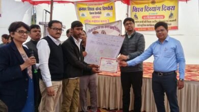 Photo of अंतरराष्ट्रीय दिव्यांग दिवस पर दिव्यांग छात्रावास परिसर में हुआ कार्यक्रम का आयोजन 
