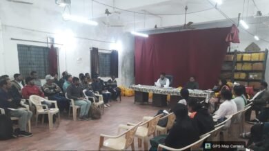 Photo of एसडीएम एश्वर्य वर्मा ने ली पटवारियों की समीक्षा बैठक, राजस्व कार्यों को समय सीमा में पूर्ण करने के दिए निर्देश