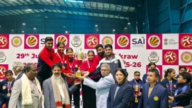 Photo of डिंडौरी की बेटियों ने रचा इतिहास, नेशनल सेपकटाकरा चैंपियनशिप में जीता स्वर्ण पदक