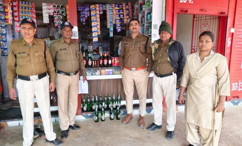 Photo of किराना दुकानों में बिक रही शराब — आबकारी विभाग की कार्यवाही, 03 प्रकरण पंजीबद्ध