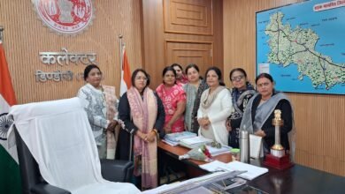 Photo of विप्र महिला महासभा ने किया कलेक्टर श्रीमती अंजू पवन भदोरिया का सम्मान,16 जनवरी को होने वाले आयोजन के लिए किया आमंत्रित