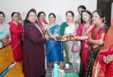 Photo of कोणार्क गार्डन में आयोजित हुआ सर्व हिंदू समाज का हल्दी-कुमकुम कार्यक्रम- कलेक्टर श्रीमती अंजू पवन भदोरिया रहीं मौजूद 