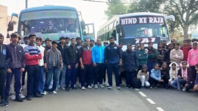 Photo of संभाग स्तरीय खेलो एमपी यूथ गेम्स प्रतियोगिता के लिए जिले की टीमें रवाना