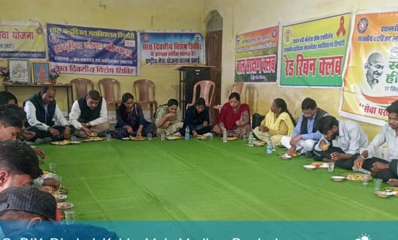 Photo of कोहका में आयोजित हो रहा है राष्ट्रीय सेवा योजना का सात दिवसीय विशेष शिविर