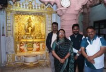 Photo of कलेक्टर अंजू पवन भदोरिया ने की जैन मुनि से सौजन्य भेंट –  विकास कार्यों पर लिए सुझाव