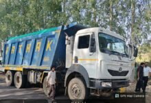 Photo of अवैध खनिज परिवहन पर कार्यवाही, ओवरलोड रेत परिवहन करते हाइवा वाहन जप्त