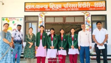 Photo of माता शबरी आवासीय कन्या शिक्षा परिसर की 4 छात्राओं ने JEE (MAIN) 2026 में पाई सफलता
