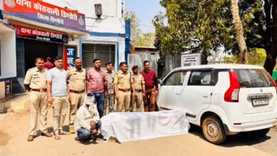 Photo of डिण्‍डौरी पुलिस की बडी कार्यवाही – 130 लीटर अंग्रेजी शराब एवं वैगनआर वाहन जप्‍त, 01 आरोपी गिरफतार