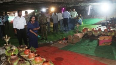 Photo of कलेक्टर ने घोड़ामाडा जामवंती गुफा का निरीक्षण कर पर्यटन विकास के दिए निर्देश
