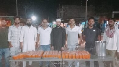 Photo of करंजिया में मुस्लिम युवाओं ने पेश की भाईचारे की मिशाल – शरबत पिलाकर किया हिंदू भाइयों का स्वागत