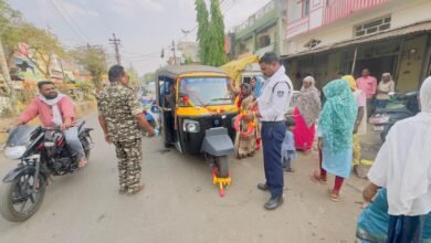 Photo of यातायात नियमों का उल्लंघन करने वाले वाहनों पर पुलिस की बड़ी कार्रवाई, दर्जनों चालान कटे*