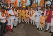 Photo of नगर में धूमधाम से मनाई गई भगवान परशुराम जयंती, विशाल शोभायात्रा, सांस्कृतिक कार्यक्रम और समाज के बुजुर्गों का हुआ सम्मान