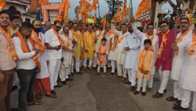 Photo of नगर में धूमधाम से मनाई गई भगवान परशुराम जयंती, विशाल शोभायात्रा, सांस्कृतिक कार्यक्रम और समाज के बुजुर्गों का हुआ सम्मान
