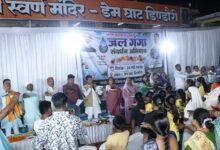 Photo of नर्मदा डेम घाट पर आयोजित हुआ जिला स्तरीय गंगा दशहरा कार्यक्रम
