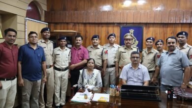 Photo of जिले के 9 पुलिस कर्मियों को मिली पदोन्नति, एसपी आशीष खरे ने दिलाया वरिष्ठ पदभार