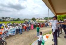 Photo of स्वच्छता ही सेवा अभियान के तहत निकली भव्य स्वच्छता बाइक रैली, कलेक्टर श्रीमती अंजू पवन भदौरिया ने दिखाई हरी झंडी