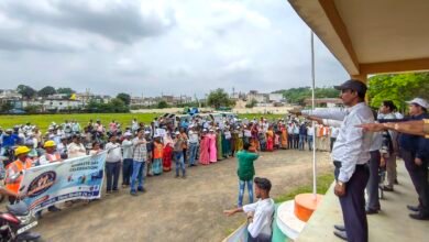 Photo of स्वच्छता ही सेवा अभियान के तहत निकली भव्य स्वच्छता बाइक रैली, कलेक्टर श्रीमती अंजू पवन भदौरिया ने दिखाई हरी झंडी