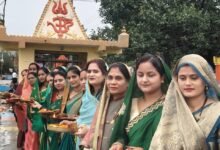 Photo of माँ नर्मदा तट पर चौरसिया समाज का हरियाली महोत्सव