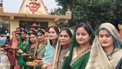 Photo of माँ नर्मदा तट पर चौरसिया समाज का हरियाली महोत्सव