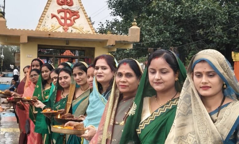 Photo of माँ नर्मदा तट पर चौरसिया समाज का हरियाली महोत्सव