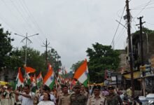 Photo of राष्ट्रभक्ति के रंगों में रंगा डिंडोरी: भव्य तिरंगा यात्रा ने रचा इतिहास